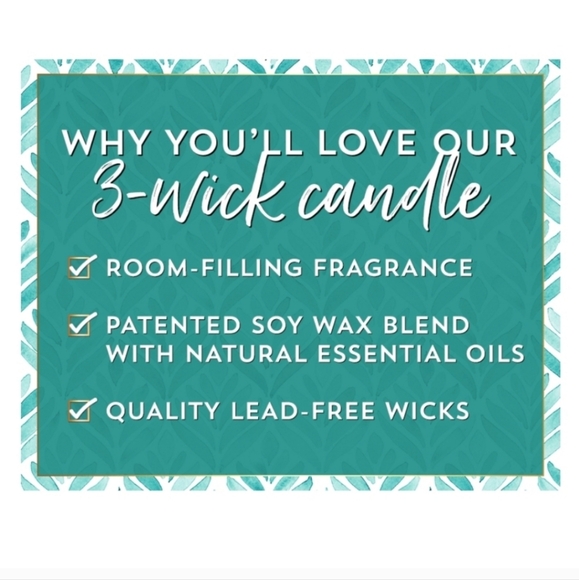 🛍BOGO 50%🍒🍰🕯NWT‼️Bath & Body Works "Cherry Blossom Pound Cake" 3-wick Candle - Picture 7 of 10